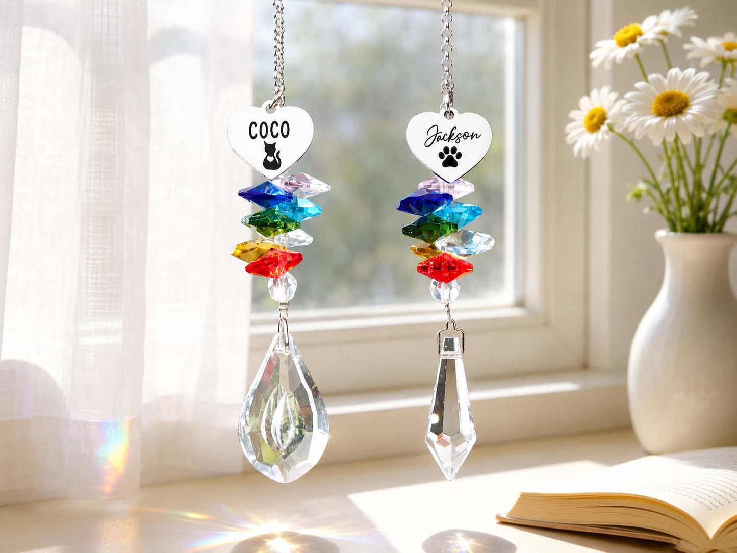 Personalized Pet Memorial Suncatcher