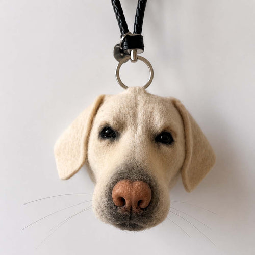 Custom Felt Pet Portrait Hanging Ornament