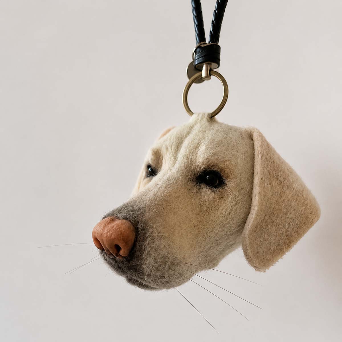 Custom Felt Pet Portrait Hanging Ornament