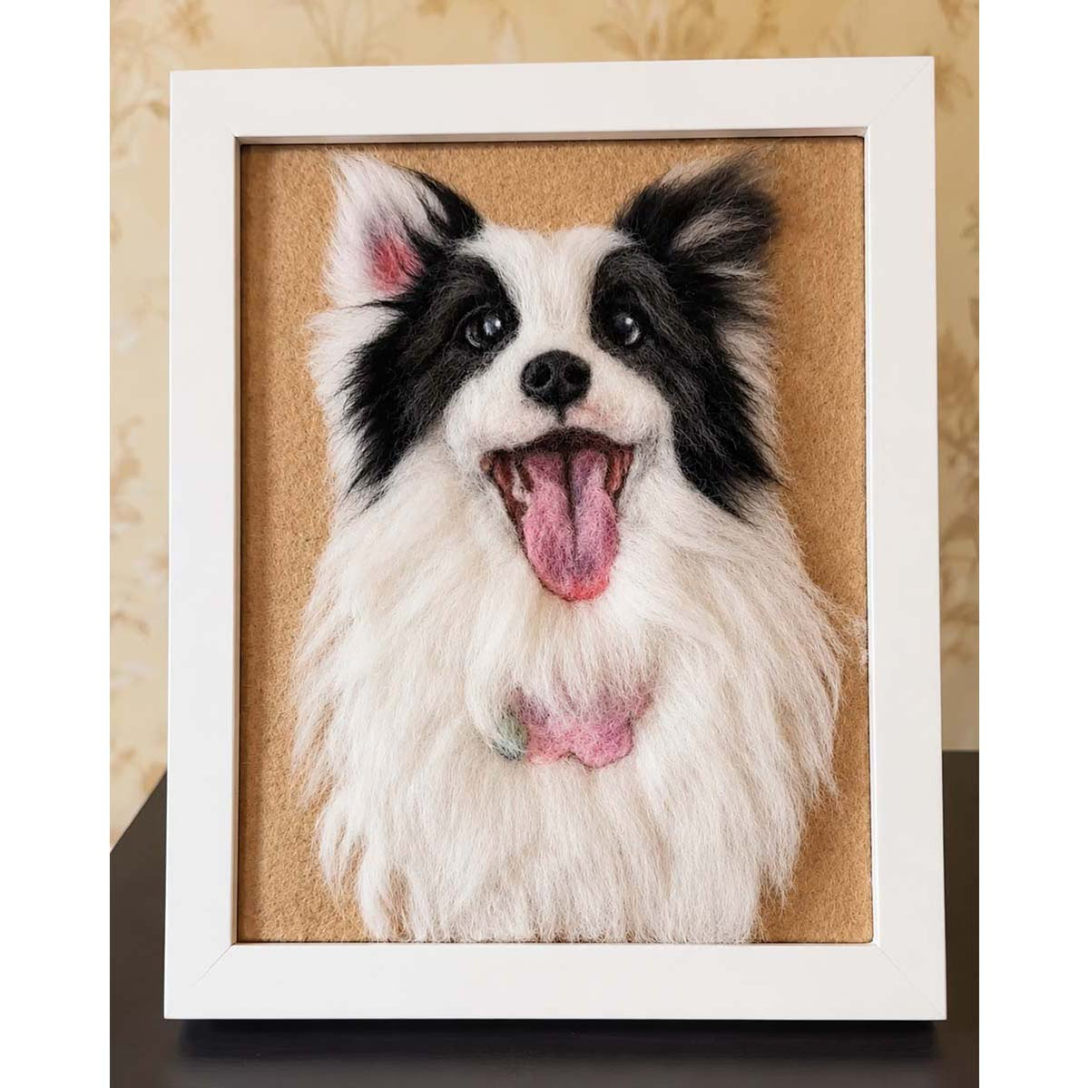 Custom Handmade Wool Felt Pet Artwork