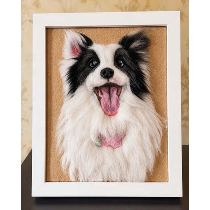 Custom Handmade Wool Felt Pet Artwork