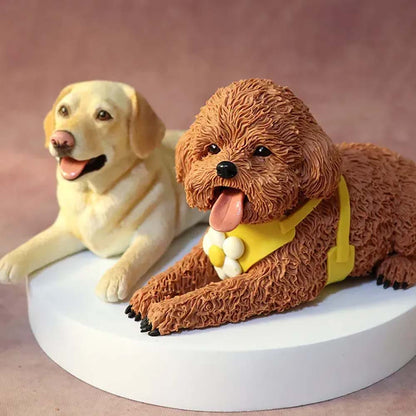 Custom Dog Wedding Cake Topper