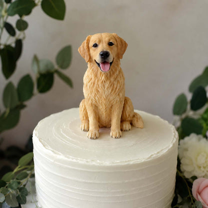 Custom Dog Wedding Cake Topper