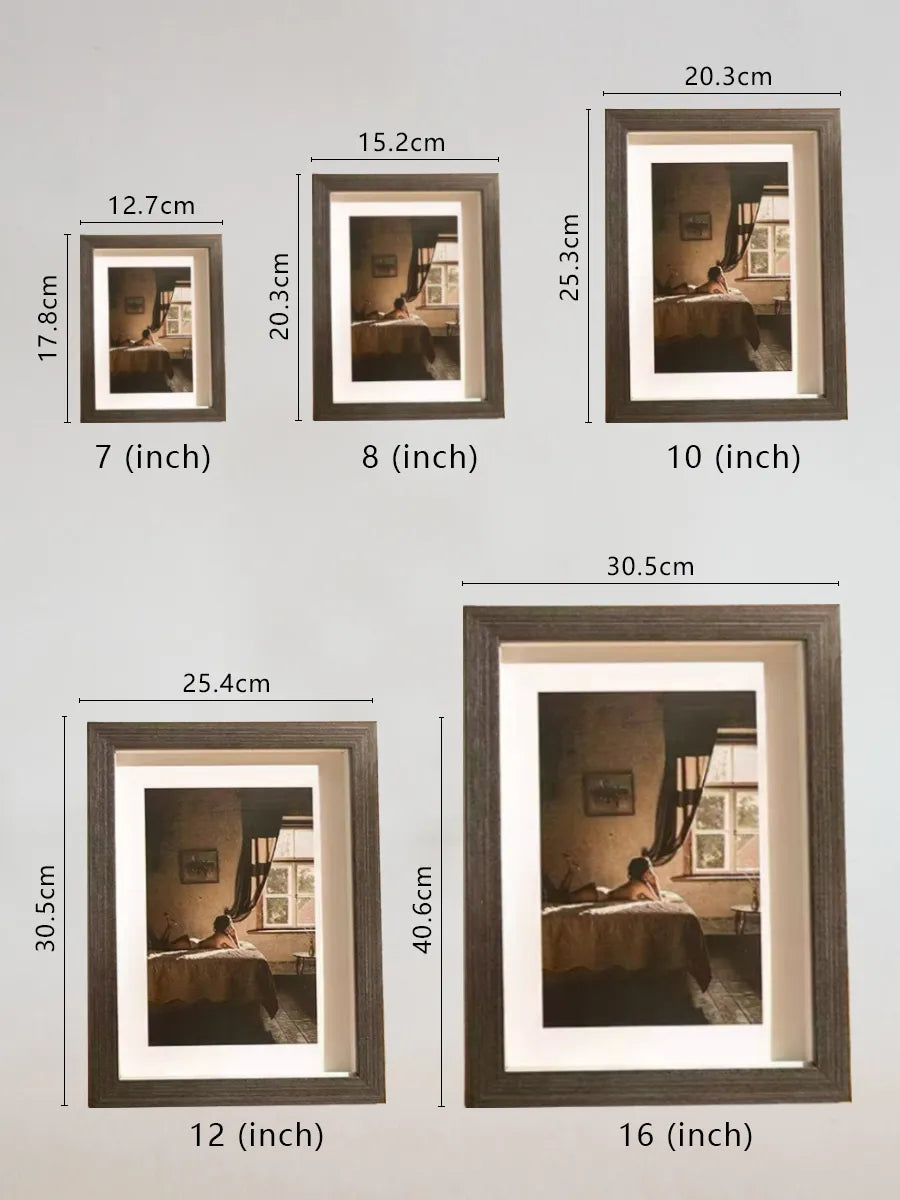 Custom Stuffed Animal Clones with Wooden Frame