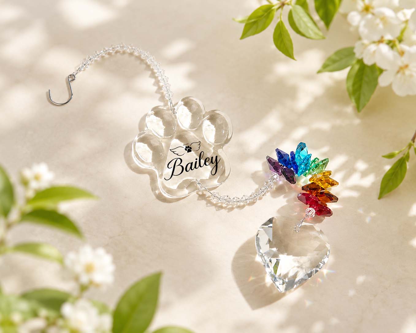 Personalized Pet Memorial Suncatcher