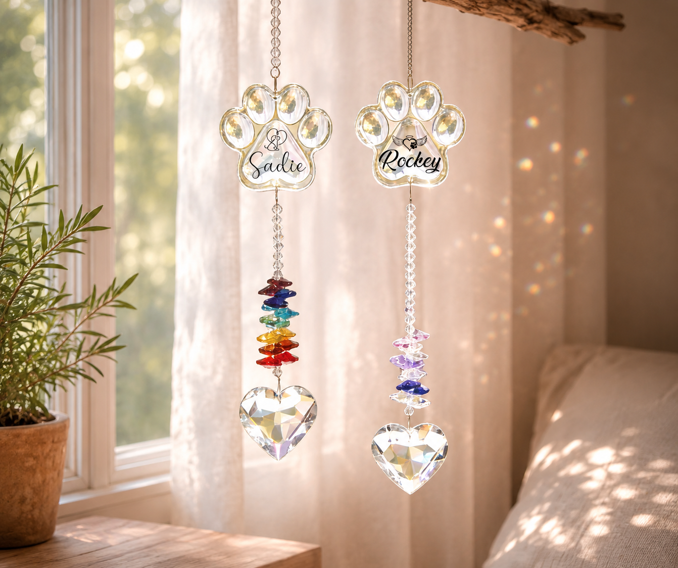 Personalized Pet Memorial Suncatcher