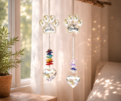 Personalized Pet Memorial Suncatcher